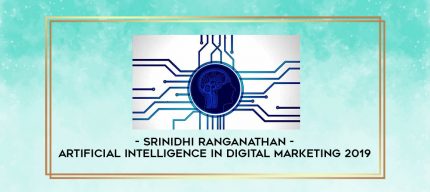 Srinidhi Ranganathan - Artificial Intelligence In Digital Marketing 2019 digital courses